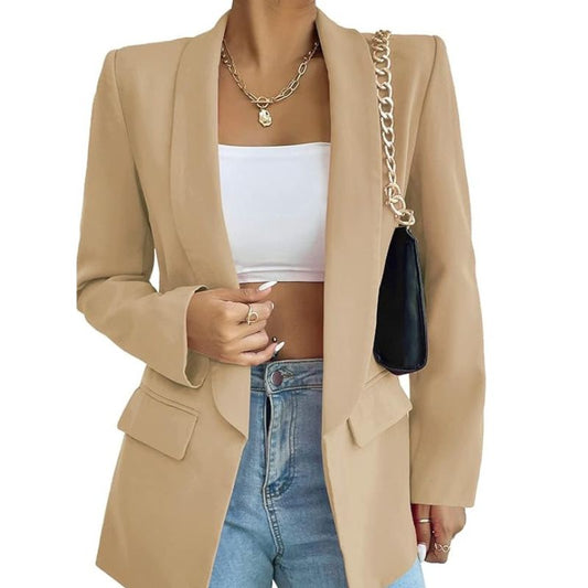 ESSENTIAL BLAZER - NUDE - QUIT//FITBlazer