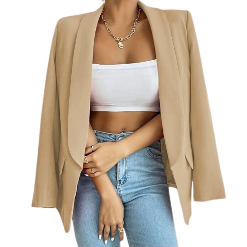 ESSENTIAL BLAZER - NUDE - QUIT//FITBlazer