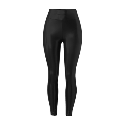 HIGH WASTED FAUX LEATHER LEGGINGS - QUIT//FITLeggings